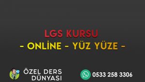 Konya Lgs Kursu