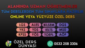 Burdur Özel Ders