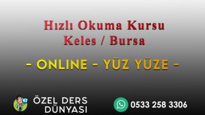 Hızlı Okuma Kursu Keles