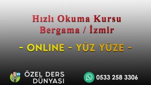 Hızlı Okuma Kursu Bergama