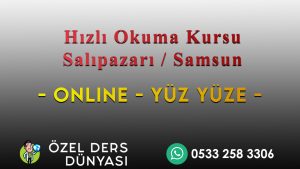 Hızlı Okuma Kursu Salıpazarı